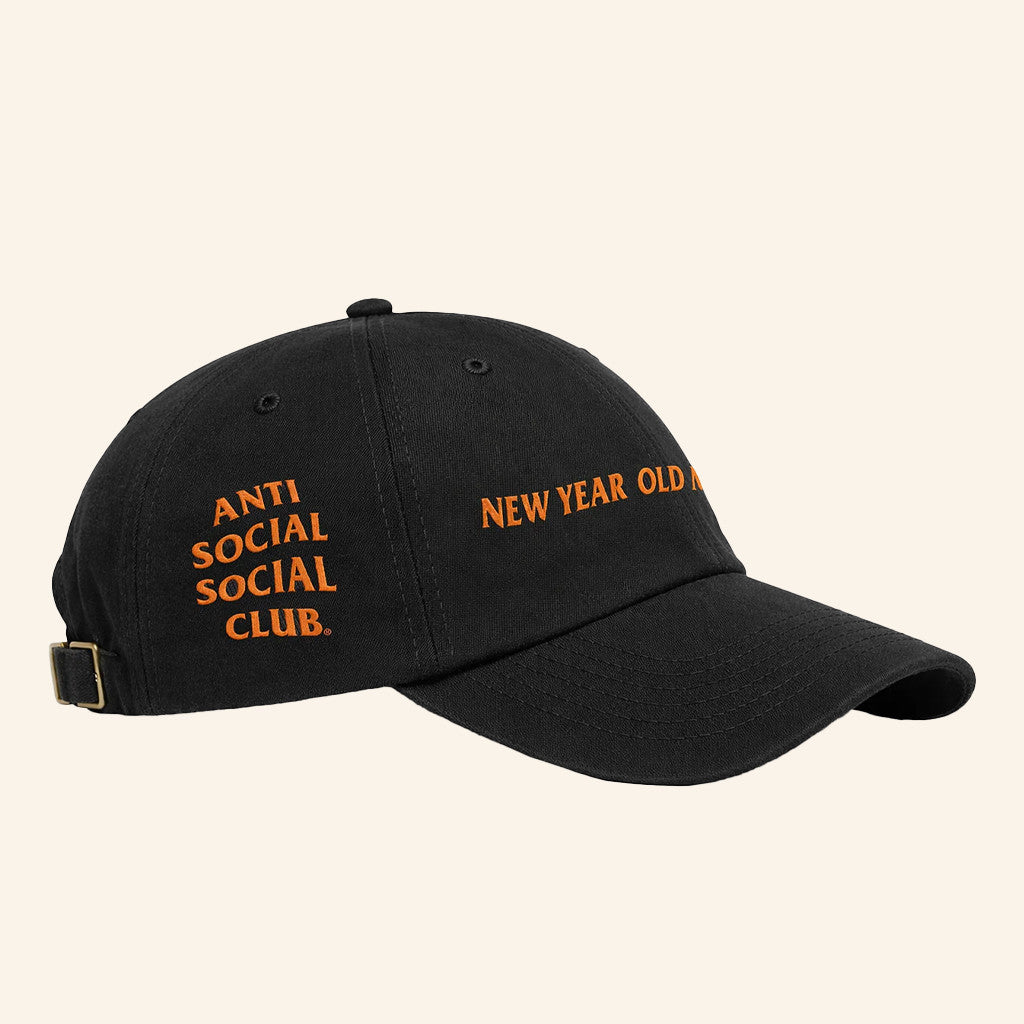 Anti Social Social Club Merch ASSC 2026 Hat Embroidered New Year Old Me Hat Husband Gifts - Lilybirchmarket
