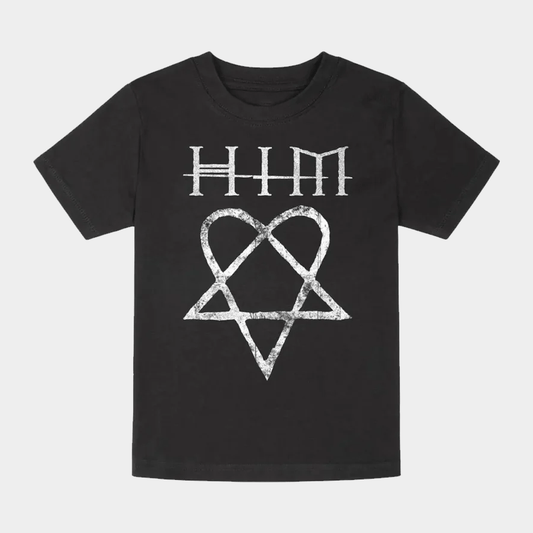 HIM Merch Heartagram T-Shirt HIM Logo Shirt Gifts For Rock Fans - Lily Birch Market