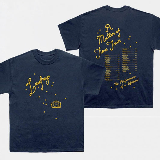Laufey Merch A Matter Of Time Tour Dates 2025 T-Shirt Cool Gifts For Music Lovers - Lily Birch Market