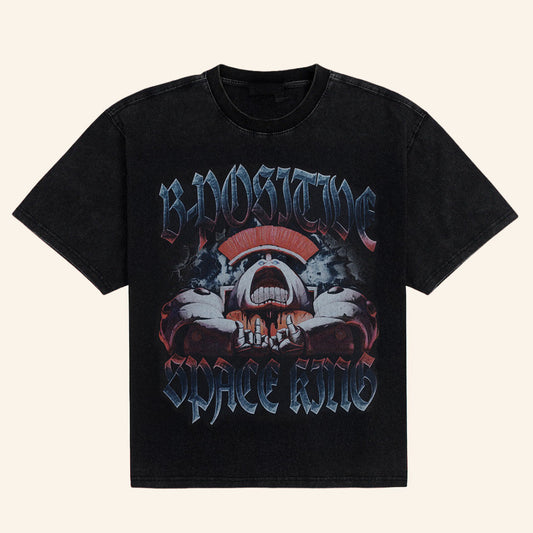 Space King Merch B Positive Wash T-Shirt Best Birthday Gift For Husband - Lily Birch Market