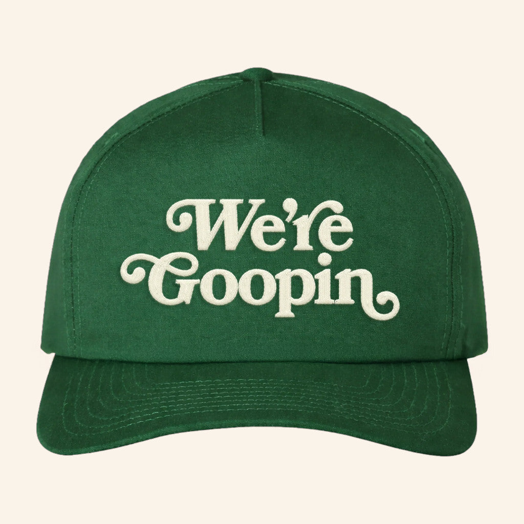 TheBurntPeanut Merch We're Goopin Hat Embroidered Present For Him - Lilybirchmarket
