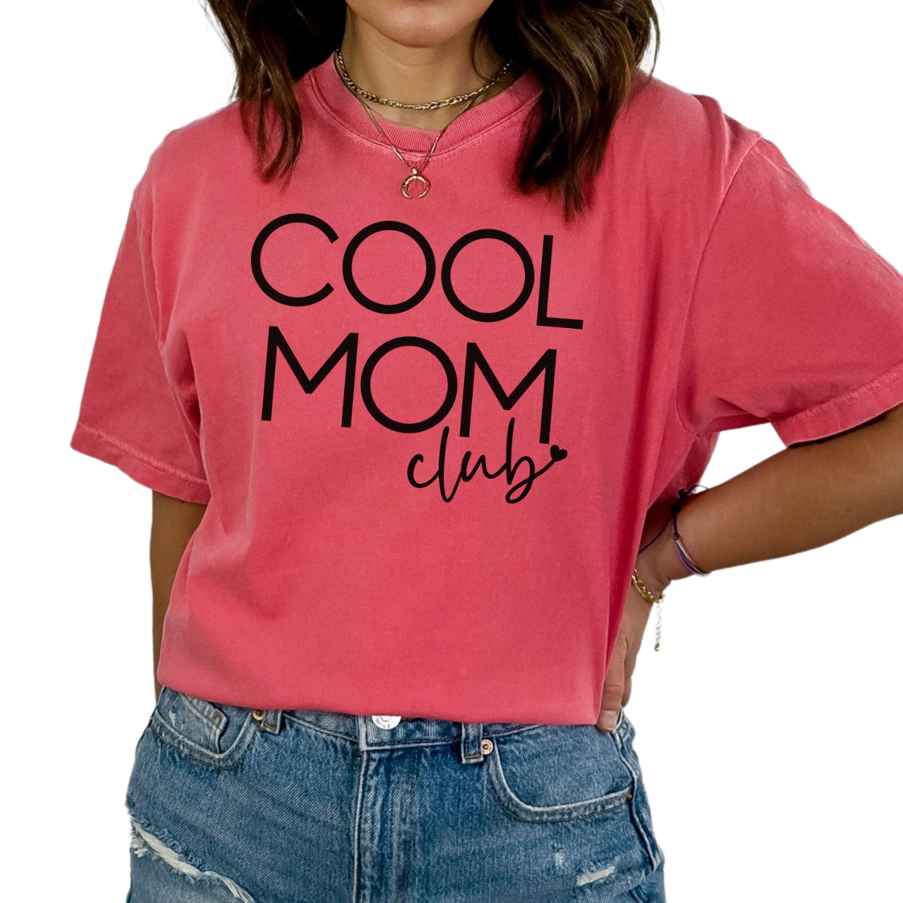 Cool mom club shirt, comfort colors mom shirt, mother's day gift