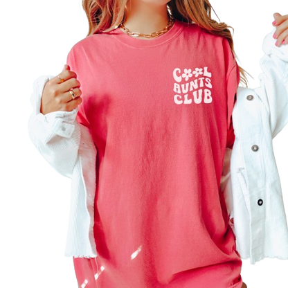 Comfort Colors Aunt Shirt, Cool Aunts Club Shirt, Auntie Shirt, Gift for Aunt