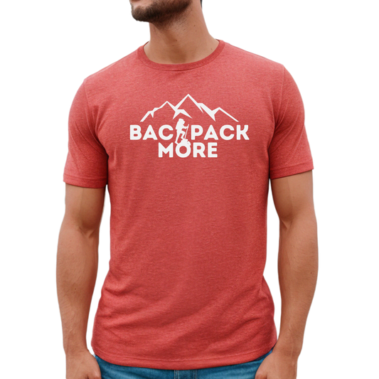 Backpack more shirt, Backpacker Gift, Backpacking gifts