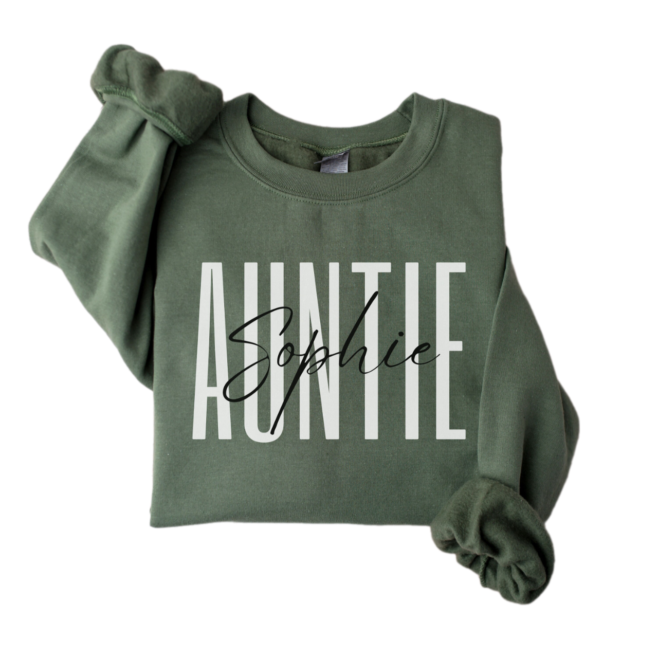 Custom Auntie Sweatshirt, Gift For Auntie Crewneck, Pregnancy Announcement