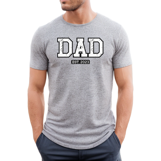 Dad established shirts, new dad shirt, gift for new dad, Father's day gift, dad est t shirt, dad shirt for hospital