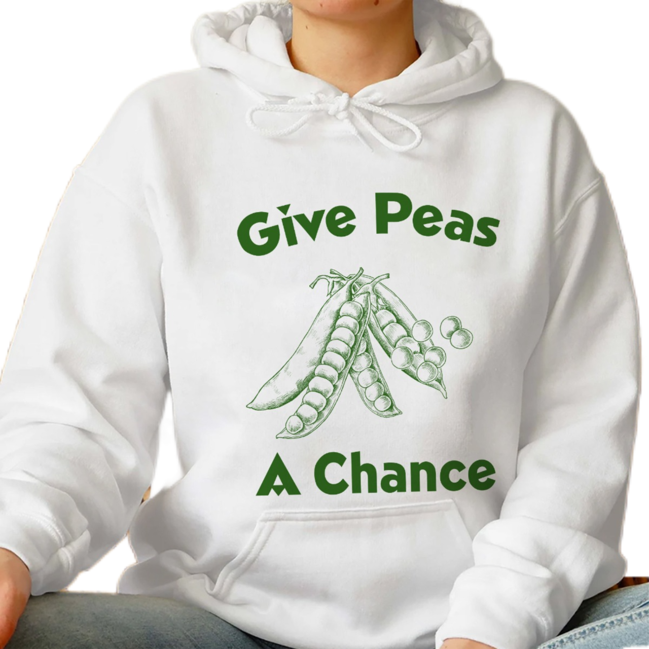 Give Peas A Chance Shirt, Trending Unisex Tee Shirt, Unique Shirt Gift, Peas Graphic Tee, Give Peas A Chance Sweatshirt Hoodie