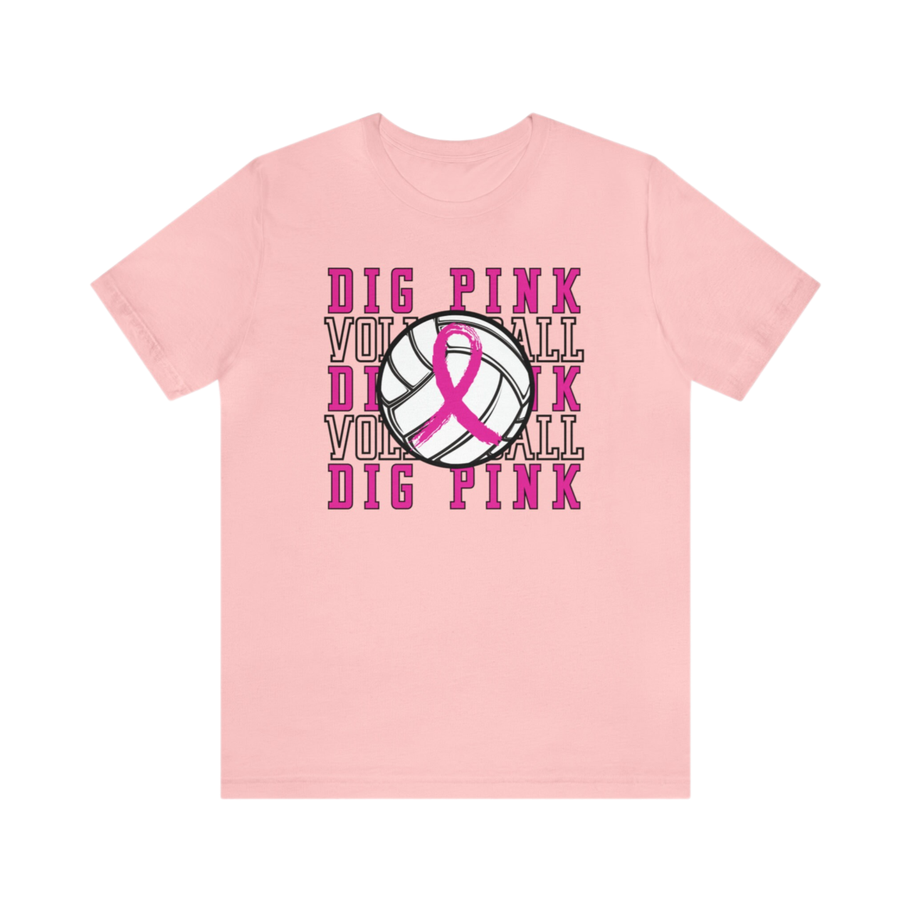 Dig Pink Volleyball Shirt, Breast Cancer Awareness Volleyball Shirt, Together We Fight Tshirt, Cancer Awareness Shirt