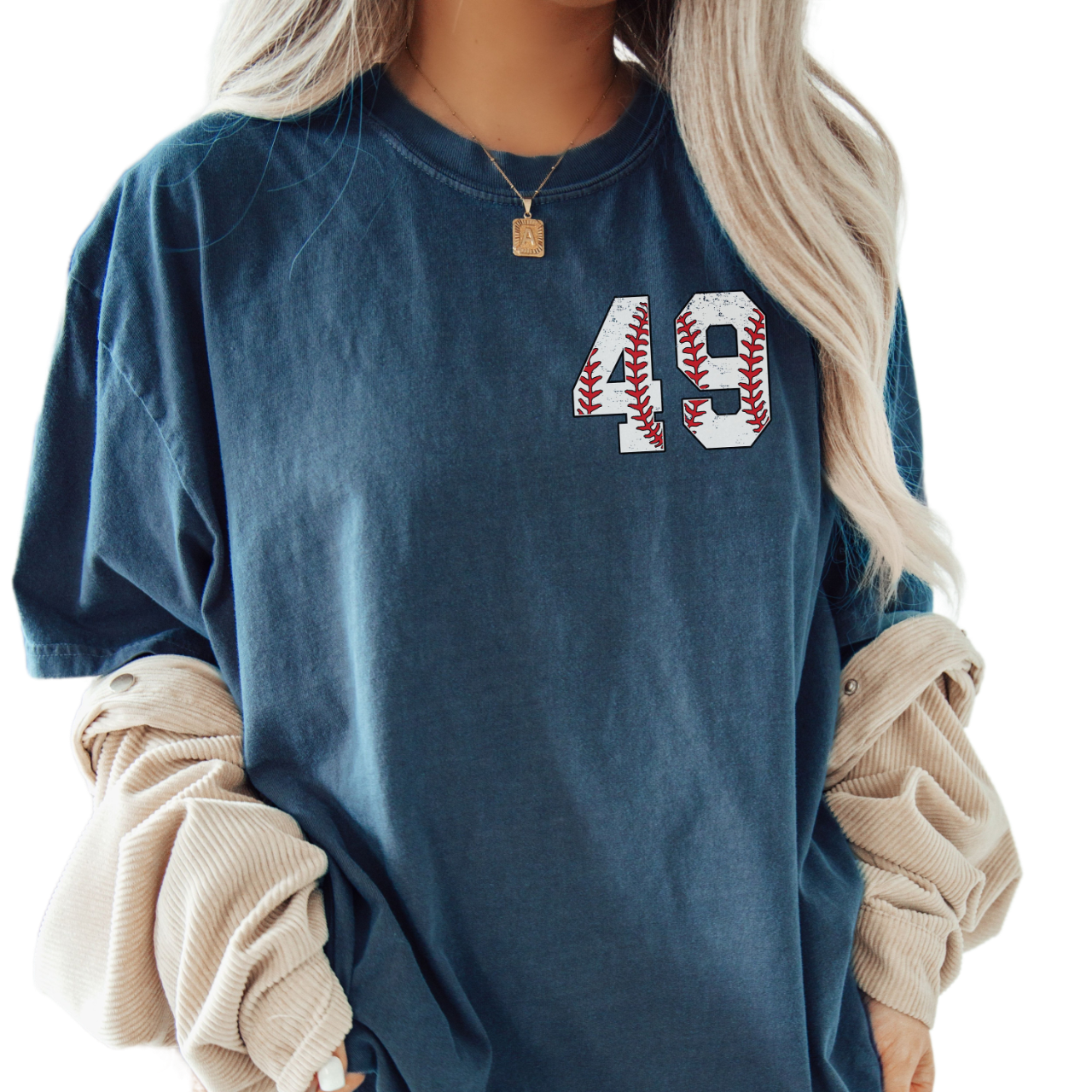 Custom Baseball Pocket Shirt, Personalized Baseball Number Shirt