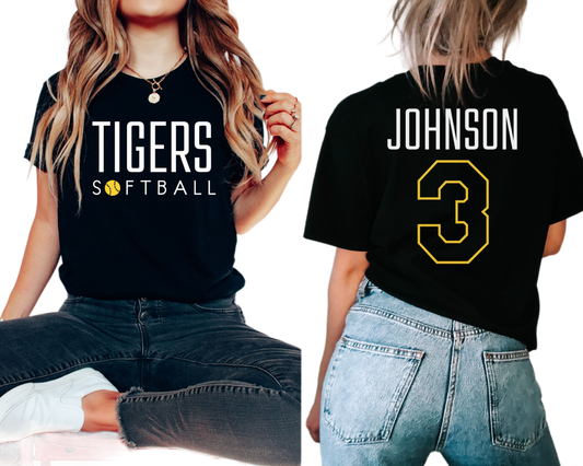 Softball Team Shirt, Personalized Softball, Softball Mom Shirt, Softball Gift, Softball Fan Shirt, Softball Life, Softball Team Shirt