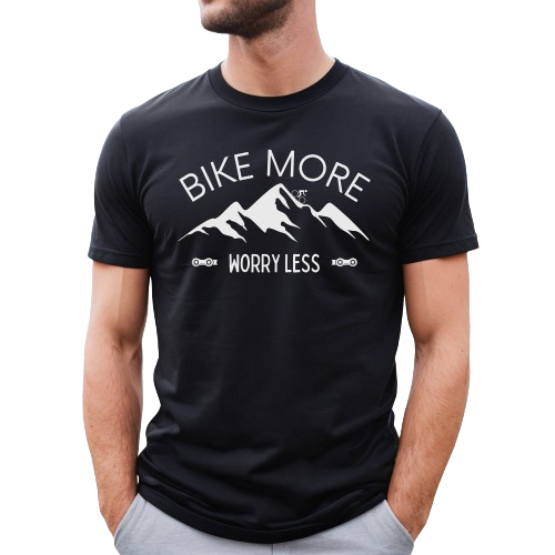 Bike more shirt, Men's Mountain biking shirt, cool bike shirts