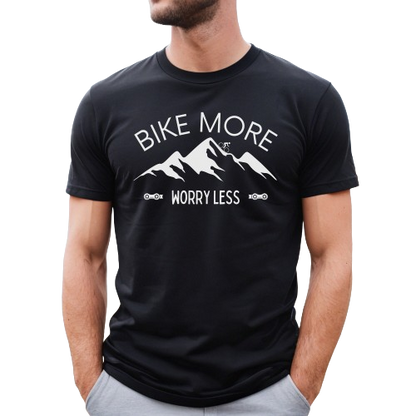 Bike more shirt, Men's Mountain biking shirt, cool bike shirts