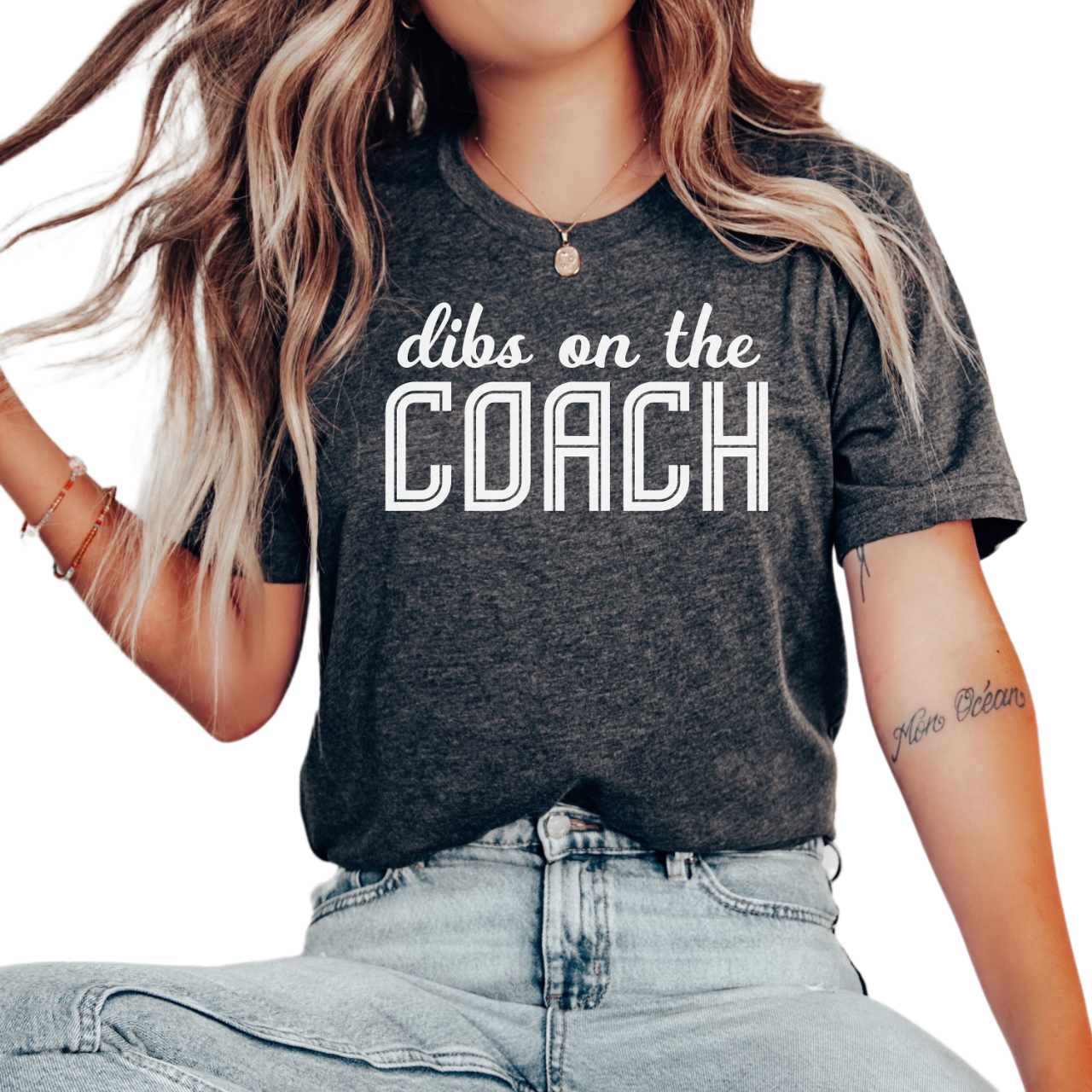 Dibs on The Coach Shirt, Coach's Wife Shirt, Coach's Girlfriend T Shirt, Proud Coach's Wife Shirt, Dibs on Coach Shirt