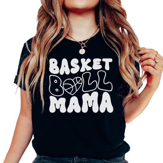 Cute Basketball Mom Shirt, Basketball Mom Gift, Basketball Mom Tshirt Game day, Mama Basketball Season, Mom Basketball Tee, Sports Mom Tee