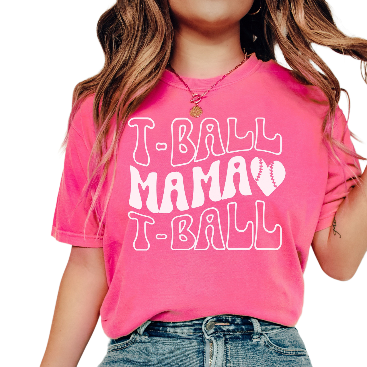 Comfort Colors Tball Mom Shirt, Tee Ball Mom Shirt, Tball Shirts