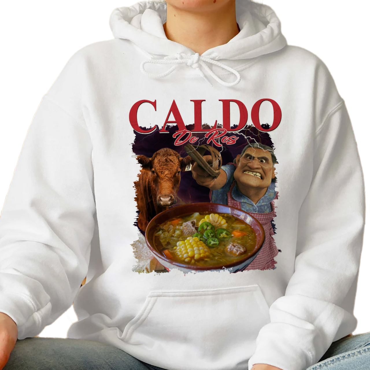 Caldo De Res Shirt, Trending Unisex Tee Shirt, Mexican Beef Soup Lovers, Caldo De Res Funny Food Sweatshirt Hoodie