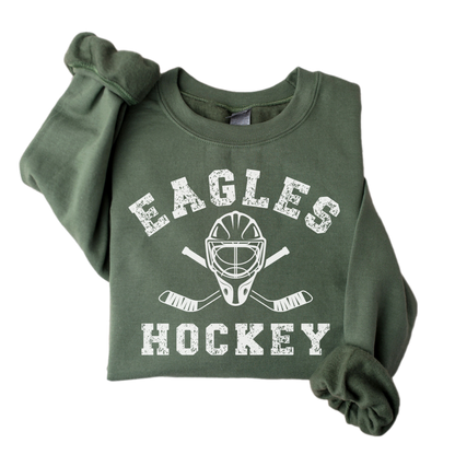 Custom Hockey Sweatshirt, Personalized Hockey Gift, Hockey Team Crewneck