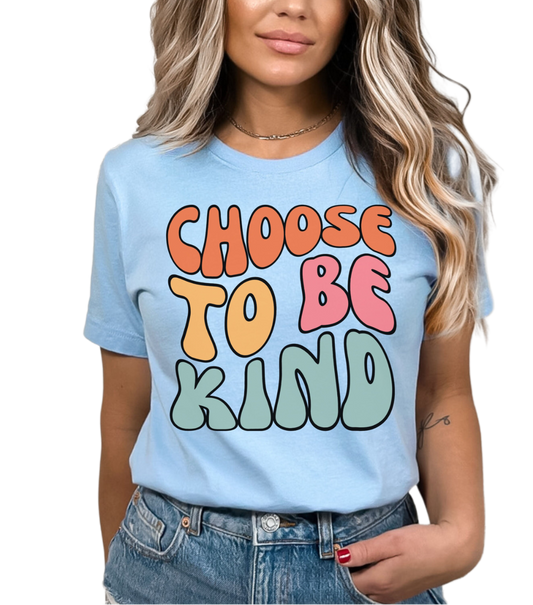 Choose To Be Kind Shirt, Trendy Teacher Shirt, SPED teacher gift