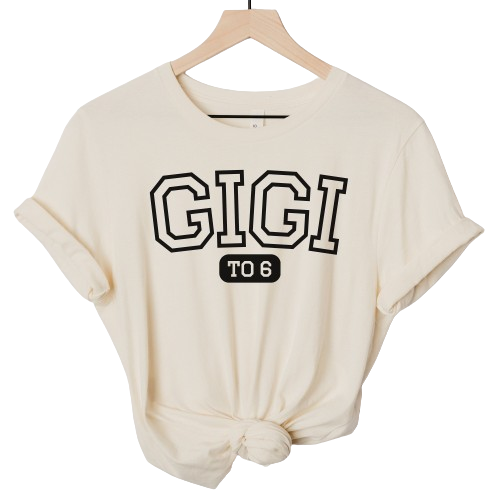 Custom Gigi Shirt, Gigi Shirt Personalized, Mothers day Gift, New Gigi gift