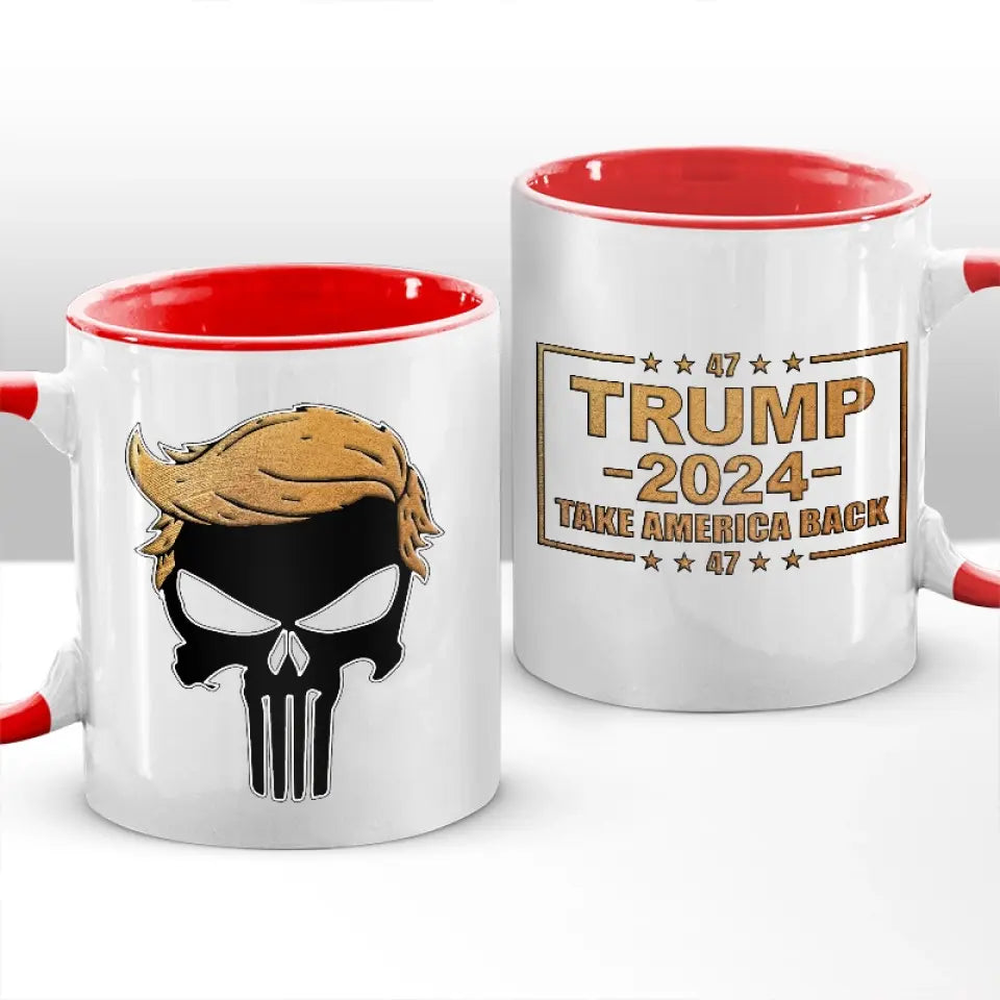 Make America Great Again - US Elections Accent Mug, Trump Mug