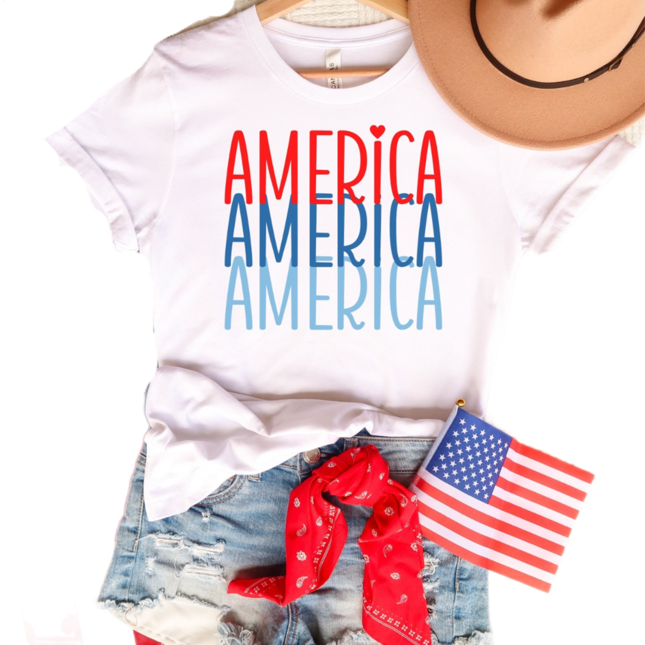 4th of July Women's Shirt, America Shirt