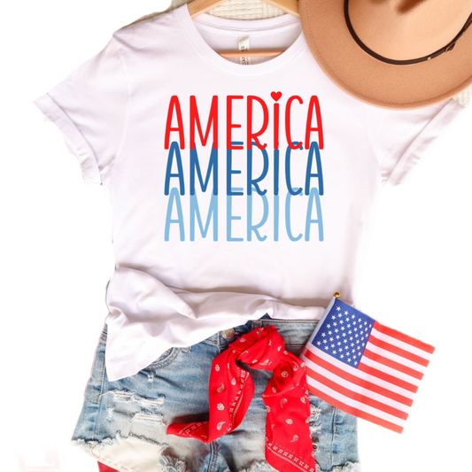 4th of July Women's Shirt, America Shirt