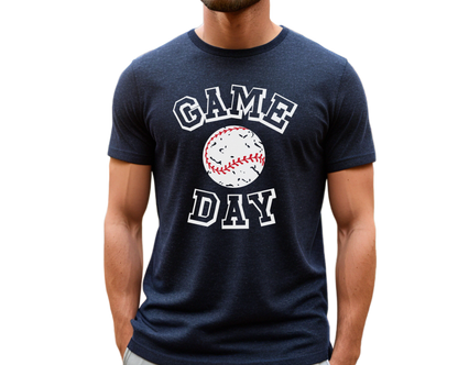 Baseball Game Day Shirt, Mens Baseball Tshirt, Father's Day Baseball Shirt