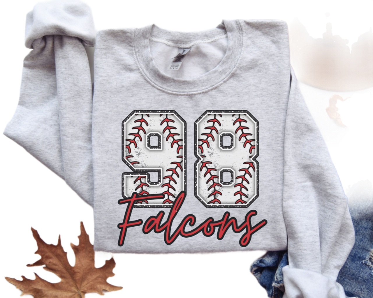 Custom Baseball Sweatshirt, Distressed Baseball Pullover, Baseball Number Sweater