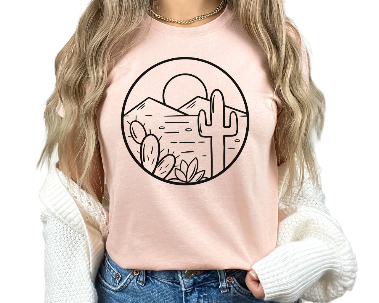 Desert Shirt, Desert tee, gift for nature lover, cactus shirt, desert adventure shirt, western tshirt