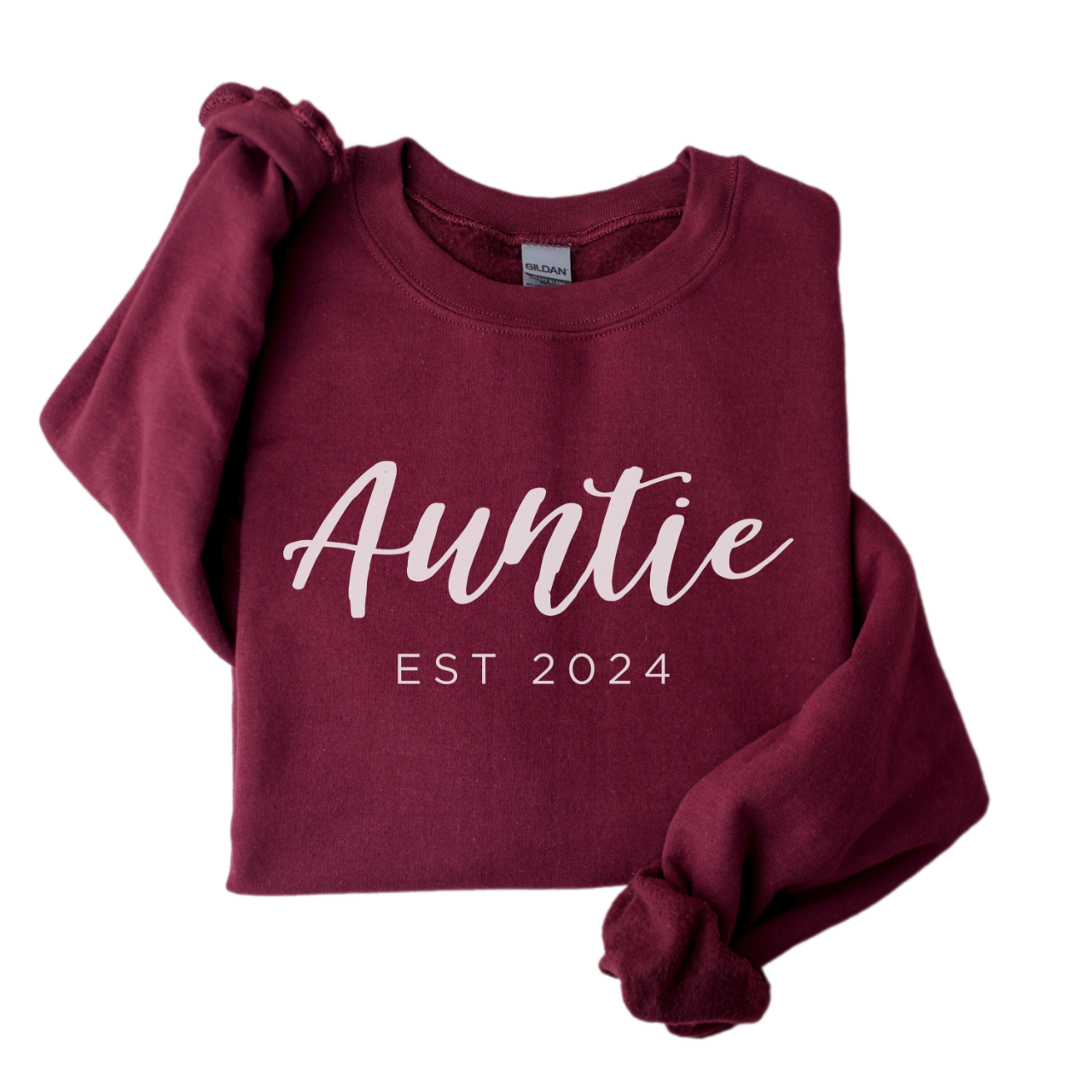 Auntie Est 2024 Sweatshirt, Auntie Crewneck, Gift for Aunt