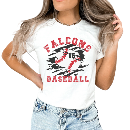 Personalized Baseball Mom Shirt, Baseball Team Name Shirt