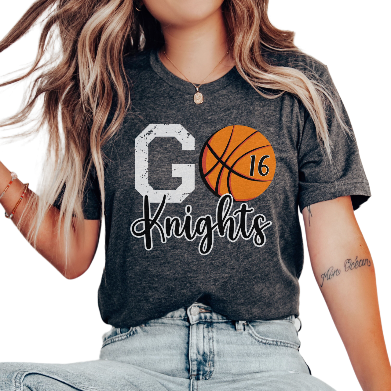 Basketball Number Shirt, Personalized Basketball Mom Shirt, Basketball Team Gift