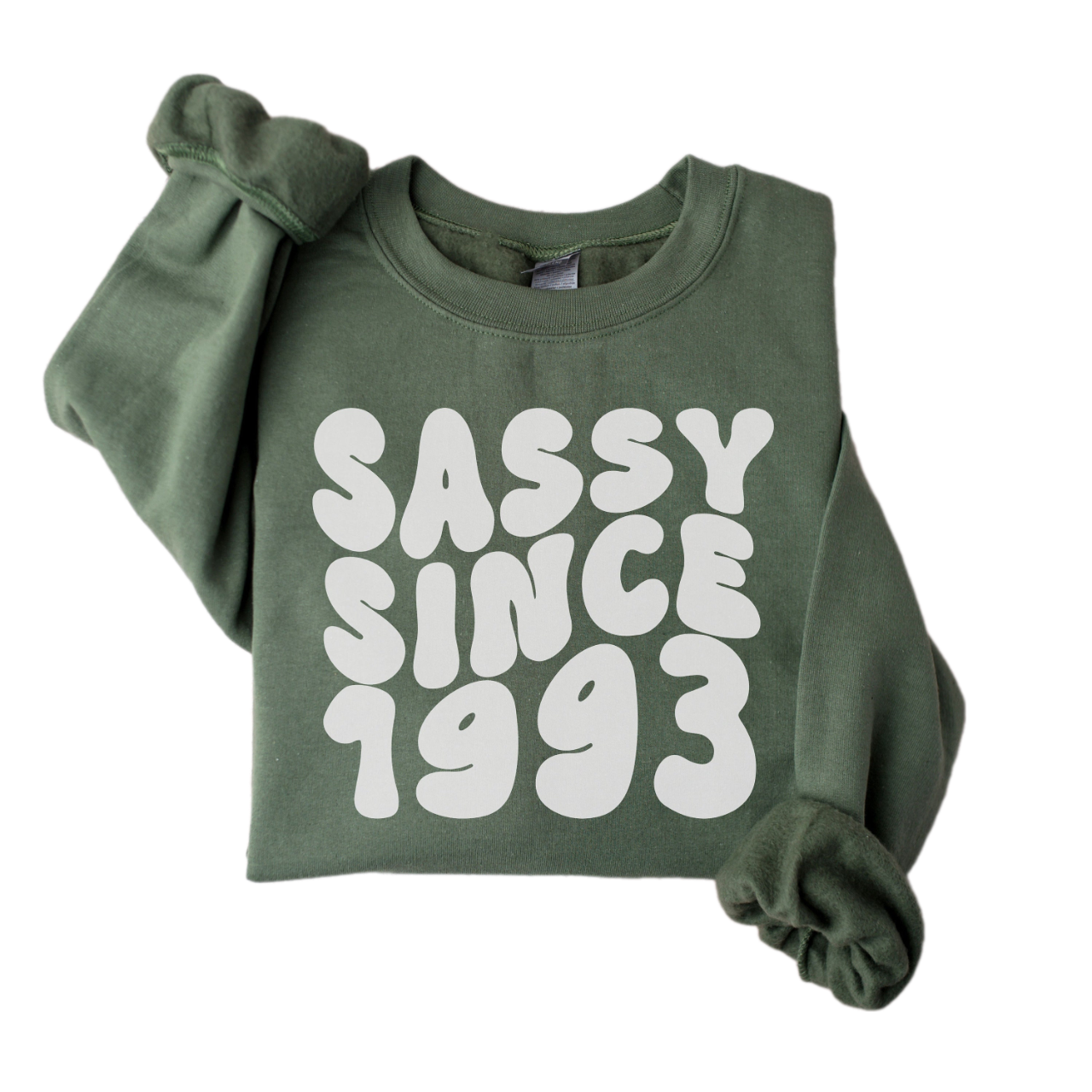 Birth Year Sweatshirt, Custom Birthday Sweatshirt, Sassy Since 1993 Birthday Sweater