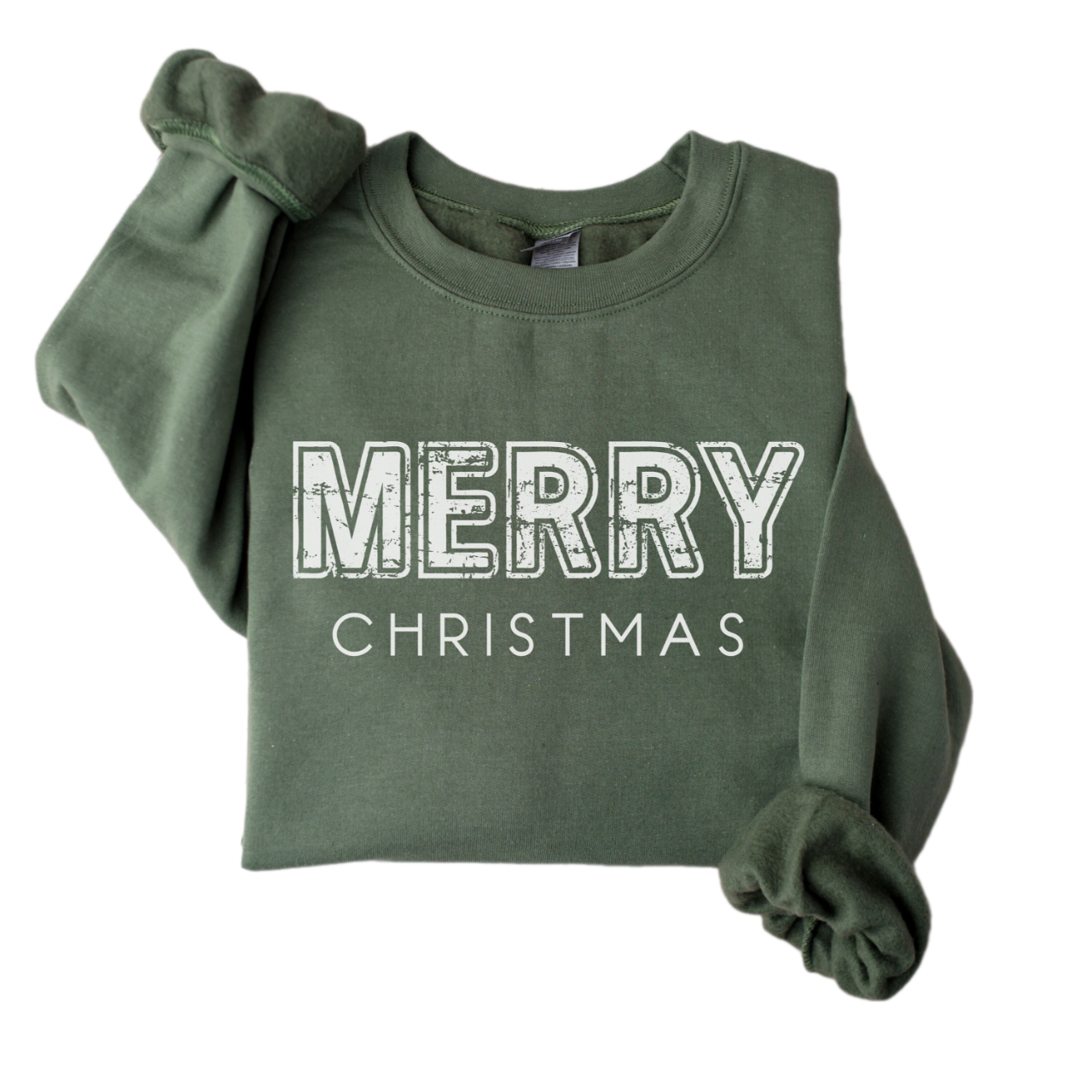 Distressed Merry Christmas Sweatshirt, Womens Christmas Sweater, Merry Sweatshirt, Christmas Crewneck Pullover, Holiday Merry Sweatshirt