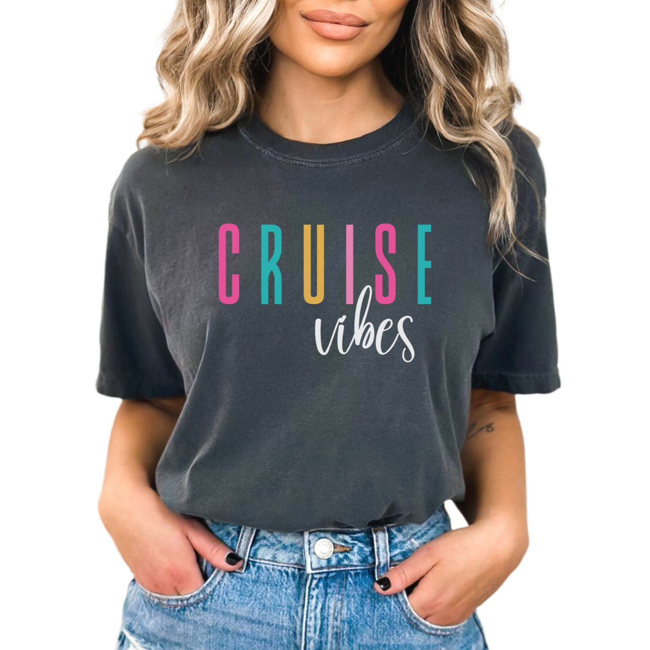 Cruise Vibes Shirt, Cruise vibes tshirt, cruise vacation shirt, girls trip tshirts