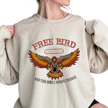 Free Bird Shirt, Trending Unisex Tee Shirt, Unique Shirt Gift,Funny Bird Watcher Shirt, Retro Music Shirt, Rock Band Sweatshirt Hoodie