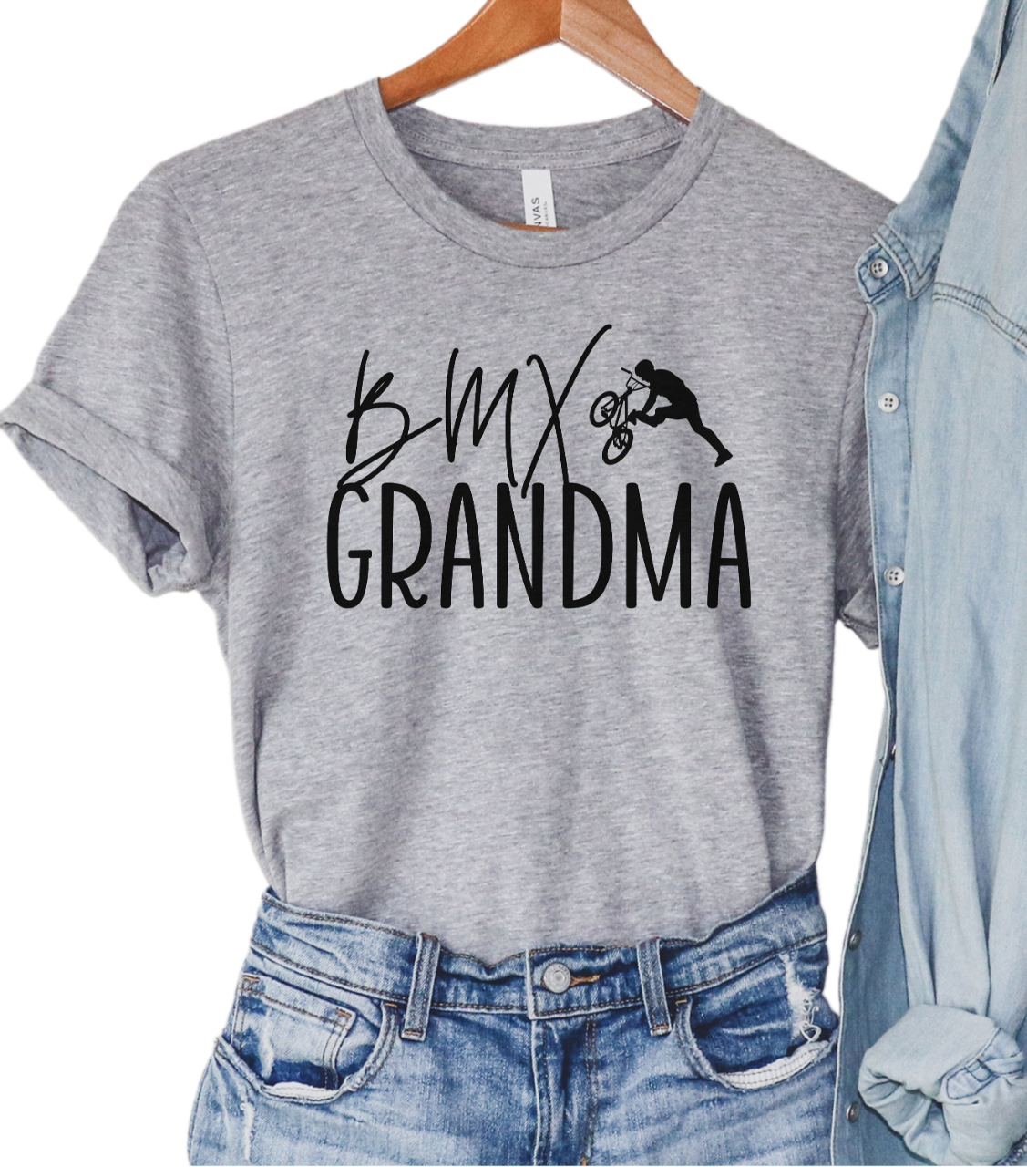 BMX grandma gift, BMX gift for grandma, grandma bmx shirt