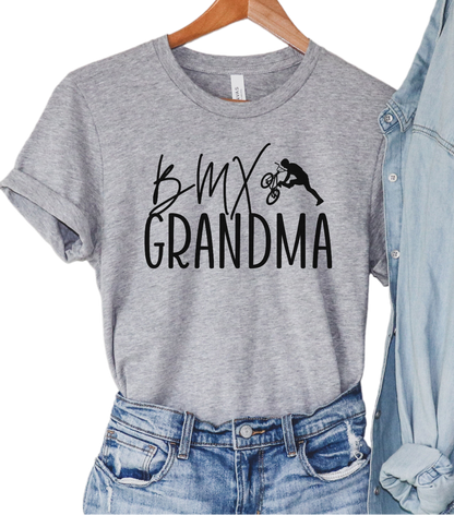 BMX grandma gift, BMX gift for grandma, grandma bmx shirt