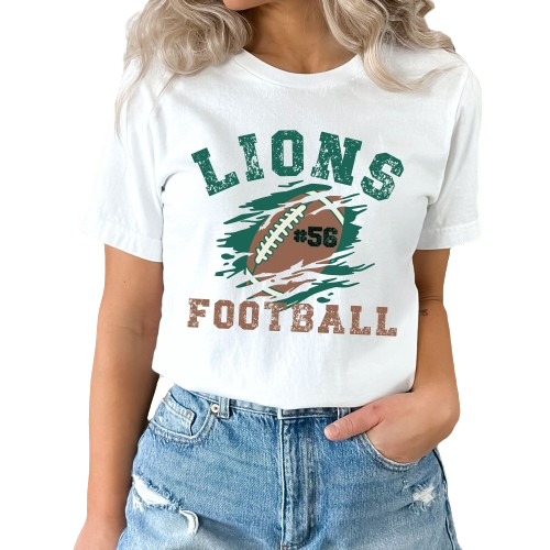 Football Shirt, Personalized Football Mom Shirt, Football Fan Shirt