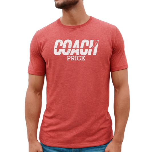 Custom Hockey Coach Shirt, Coaches gift hockey, Personalized hockey coach gift