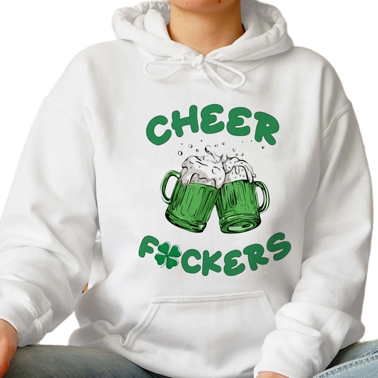 Cheers Fuckers Sweatshirt, Paddy's Day Shirt, Irish Gifts, Shamrock Tee,Gift For St.Patrick's Day, St. Patrick's Day Sweater