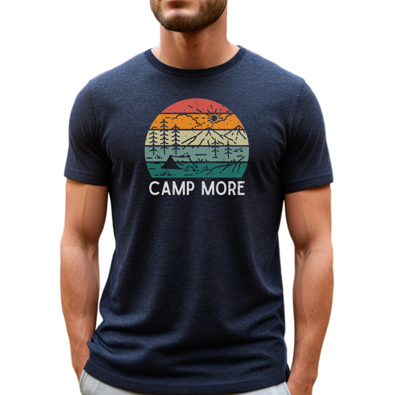 Camp More Shirt, Tent camping shirt, camp mode shirt