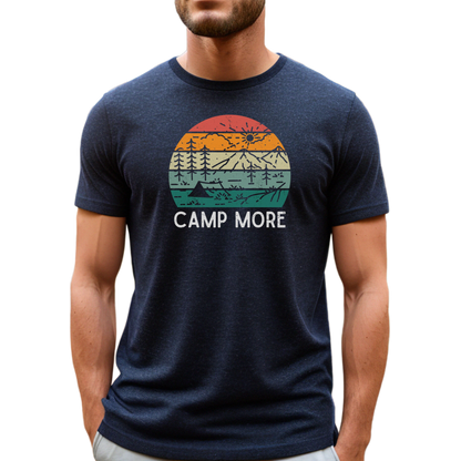 Camp More Shirt, Tent camping shirt, camp mode shirt