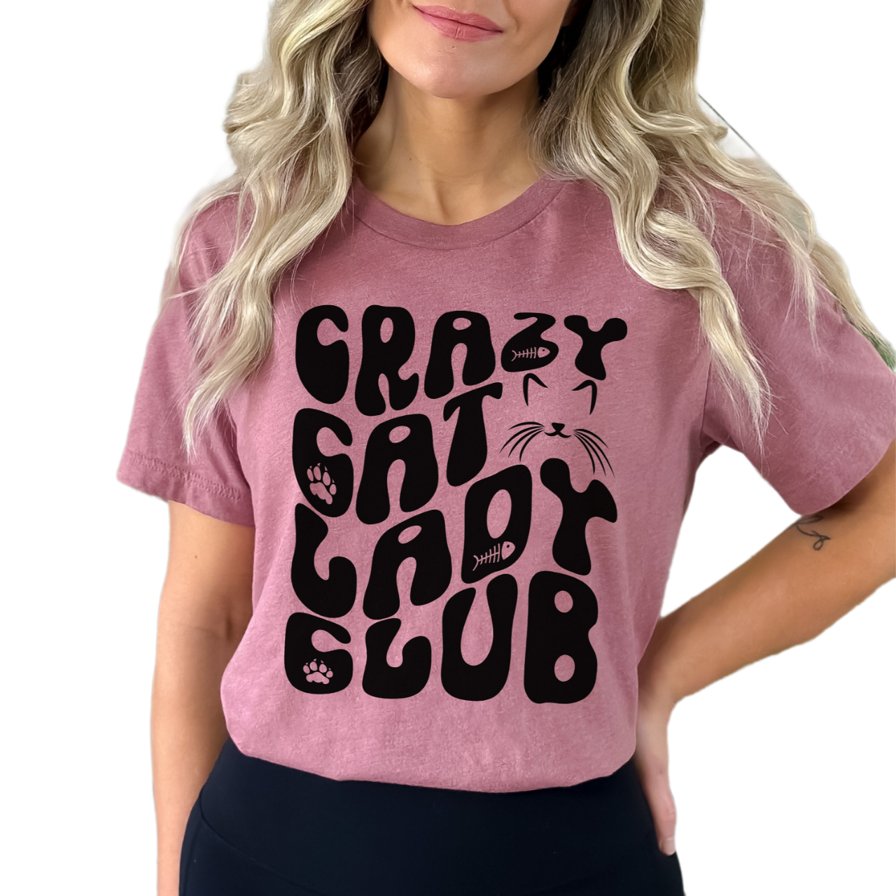 Cat Mom Shirt, Crazy Cat Lady Shirt , Cat Moms Club Tee