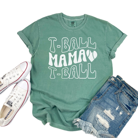 Tee Ball Mom Shirt, Tball Shirts, Tball Mom, Baseball Mom Appare