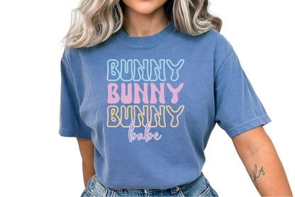 Bunny Babe Tshirt, Easter shirt, Cute Easter Bunny shirt for women