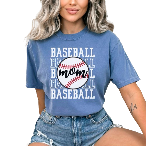 Comfort Colors Baseball Mom shirt, Baseball Life Shirt, Game Day shirt