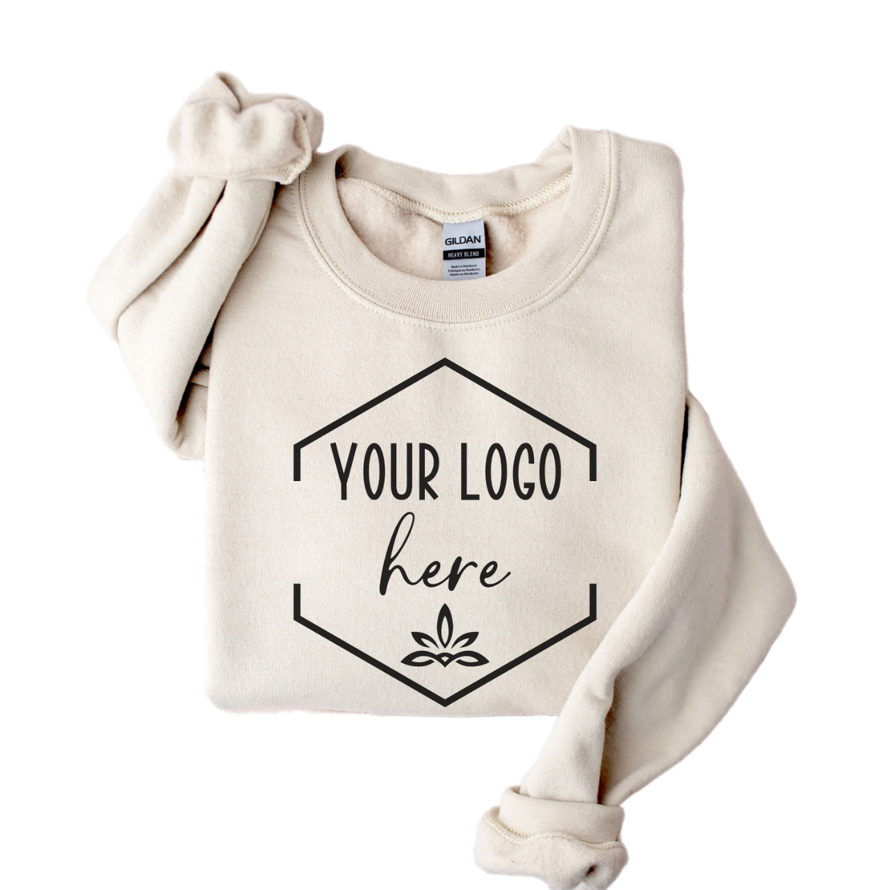 Custom Company Hoodie, Personalized Logo Sweatshirt