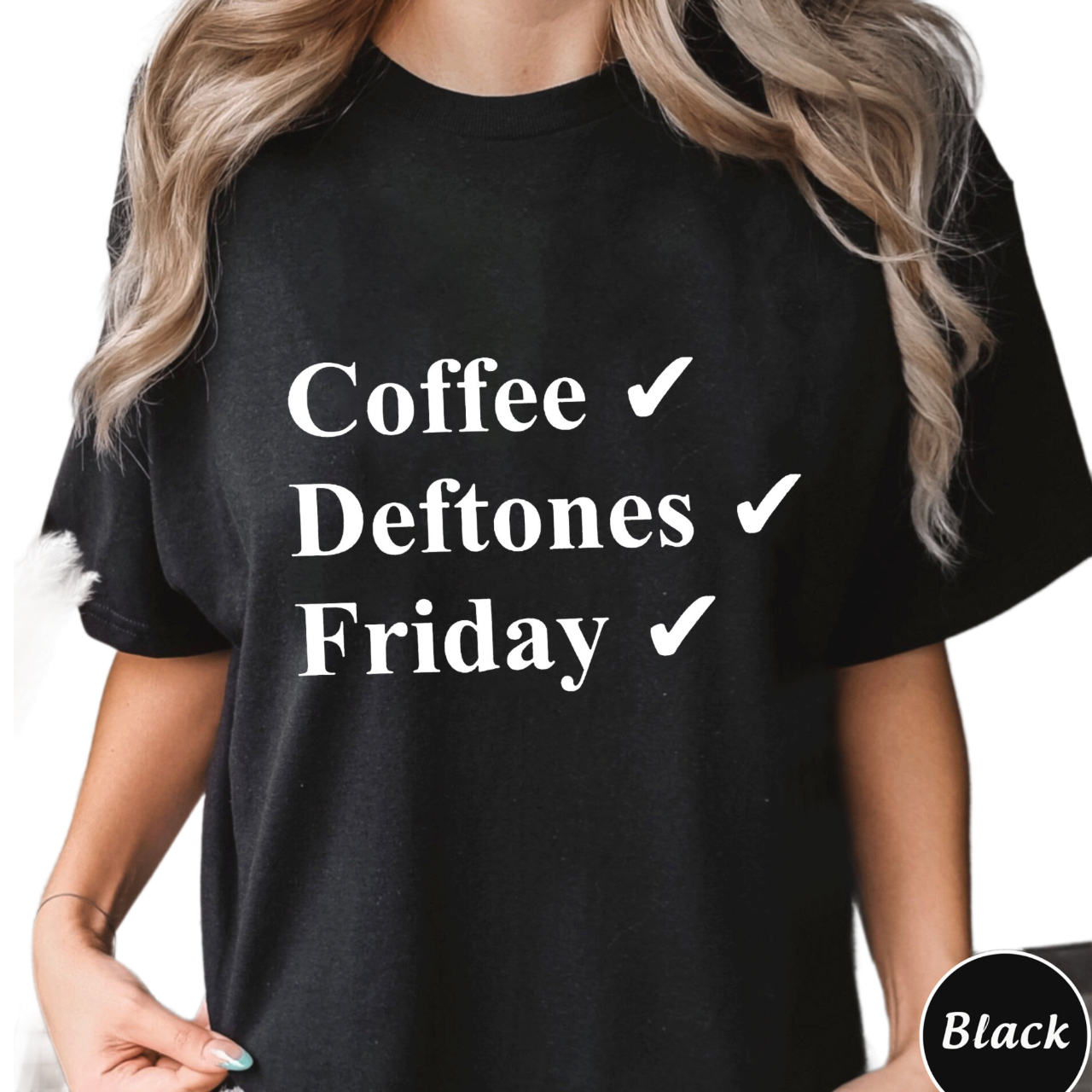 Coffee Deftones Friday Shirt, Unique Shirt Gift For Deftones Lovers, Coffee Deftones Friday Sweatshirt Hoodie