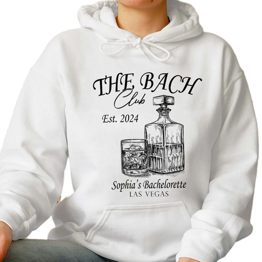 Custom Bachelorette Party Shirts,Personalized Luxury Bachelorette, Social Club Bach, The Bach Club Bachelorette Shirts, Bachelorette Shirts